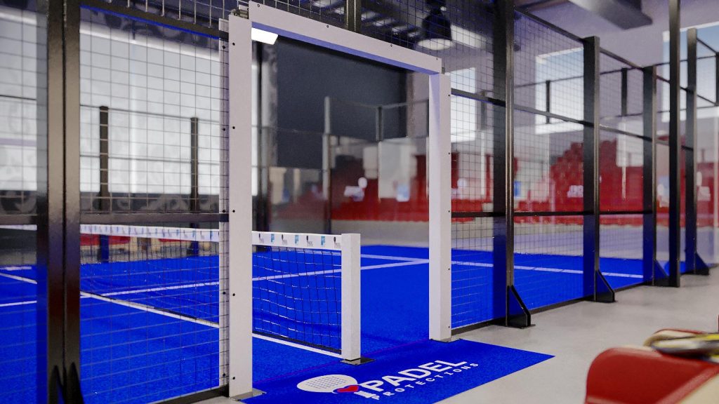 Protezioni porte campo padel