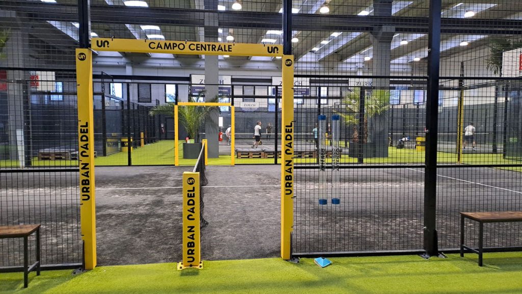 Personalizzazione protezioni campo padel