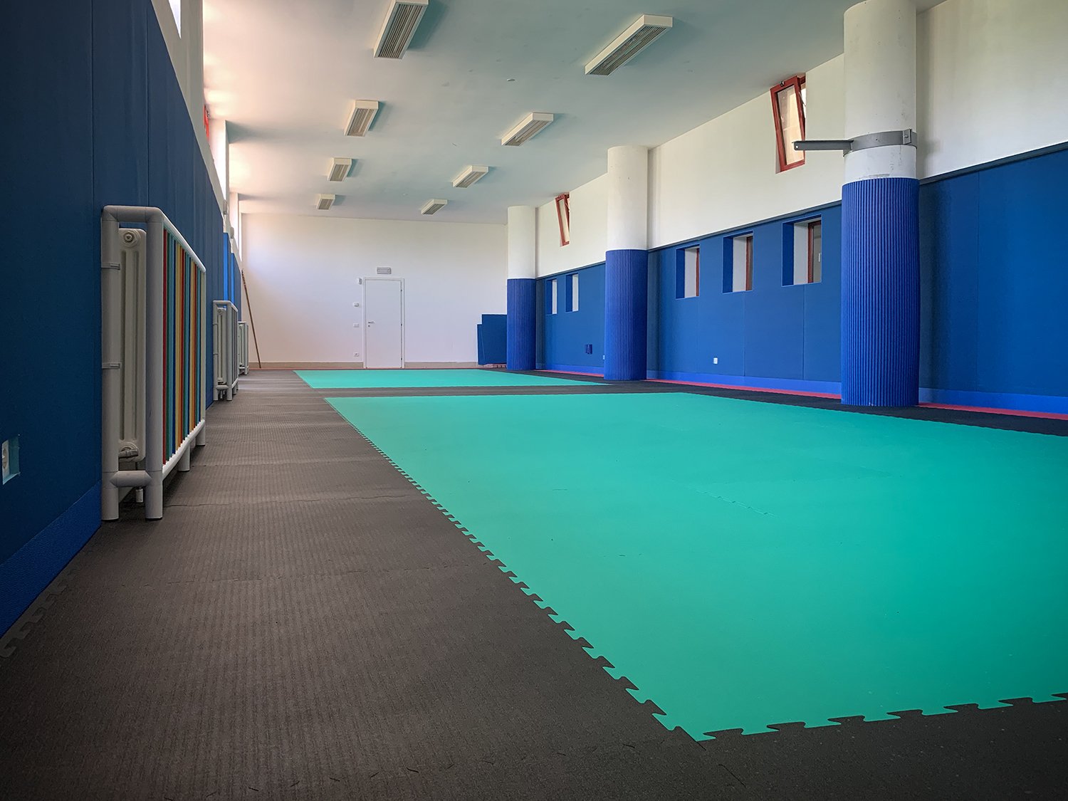 Pavimentazione antitrauma palestre tatami