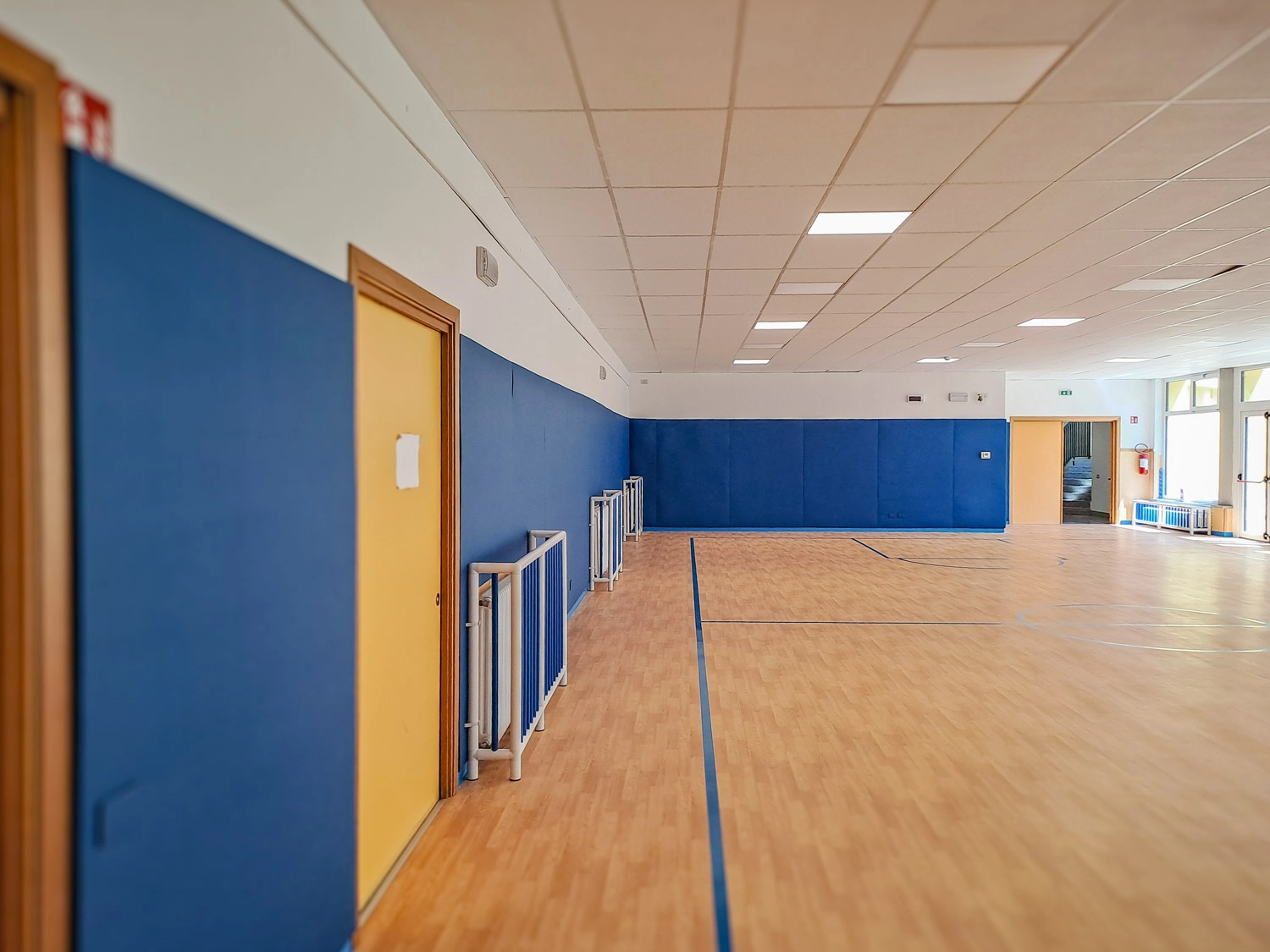 Rivestimento antiurto per pareti palestra Aosta